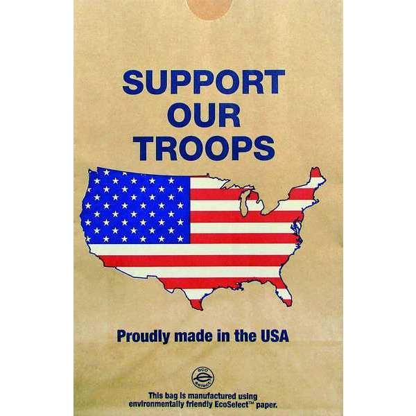 Popcorn Bag, Paper, PK500, Cretors, Mfr#: 12967-USA