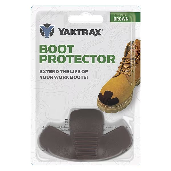 Boot Guard, Brown, PU, Universal, PR, Yaktrax, Mfr#: 08403