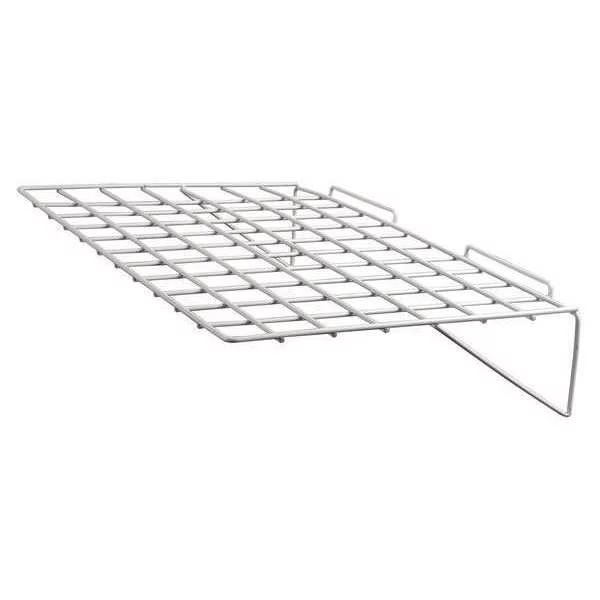 Shelf, White, 14 in. L, 24 in. W, PK6, Econoco, Mfr#: EWH/2314