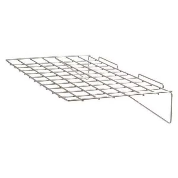 Shelf, Silver, 24 in. L, PK6, Econoco, Mfr#: SWEC/2314