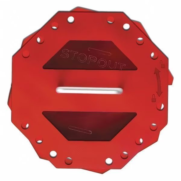 Group Lockout Box, Red, 7-3/4" H, Stopout, Mfr#: KCC620