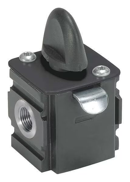 Lock Out Ball Valve, 1/4 in. NPT, 45 cfm, Wilkerson, Mfr#: V40-02-B000B