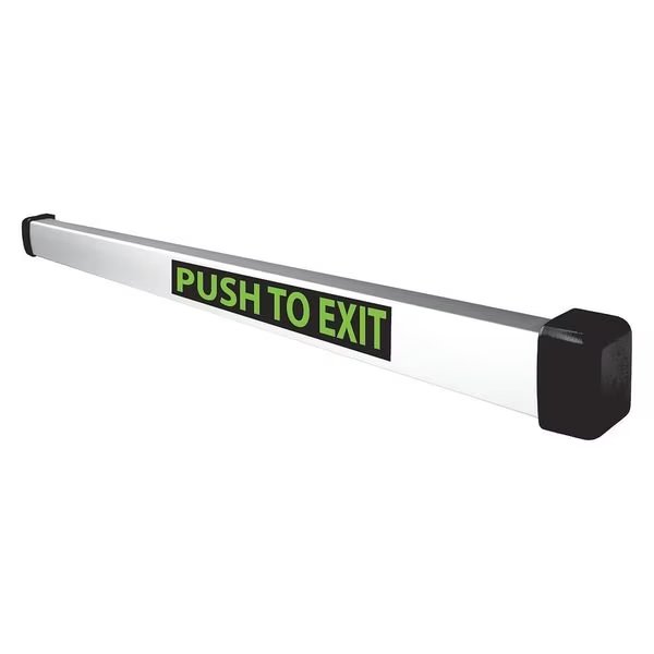 Push To Exit Bar, Aluminum, Sdc, Mfr#: MSB550-2V