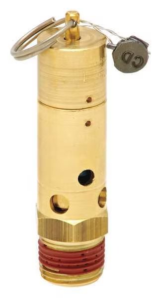 Air Safety Valve, 1/2 In Inlet, 100 psi, Control Devices, Mfr#: SF50-1A100