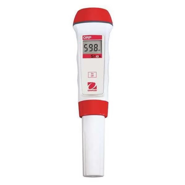 ORP Meter, Single Line LCD, Ohaus, Mfr#: ST10R
