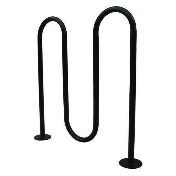Bike Rack, Black, Steel, 43-1/2 in., 5-Bike, EnjoyTool Select, Mfr#: 45MK39