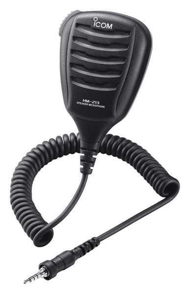 Speaker Microphone, 3-3/4inLx5-1/2inW, Icom, Mfr#: HM213