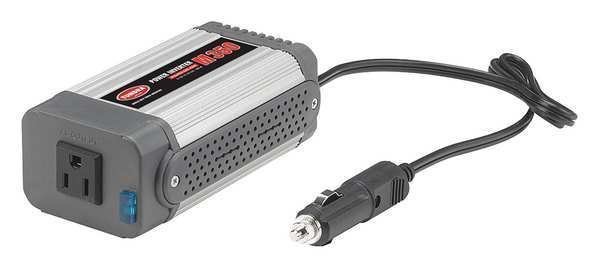 Inverter, Aluminum Case, 350 W Nominal Output, 1 Outlets, Tundra, Mfr#: M350