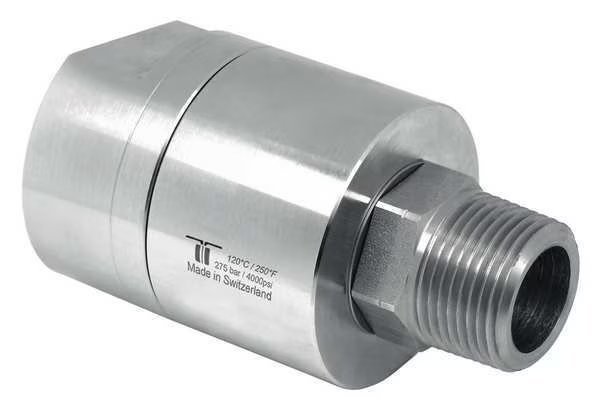 Rotary Union, NPTF X NPTM, ISO 9001, 30 RPM, Mosmatic, Mfr#: 34.854