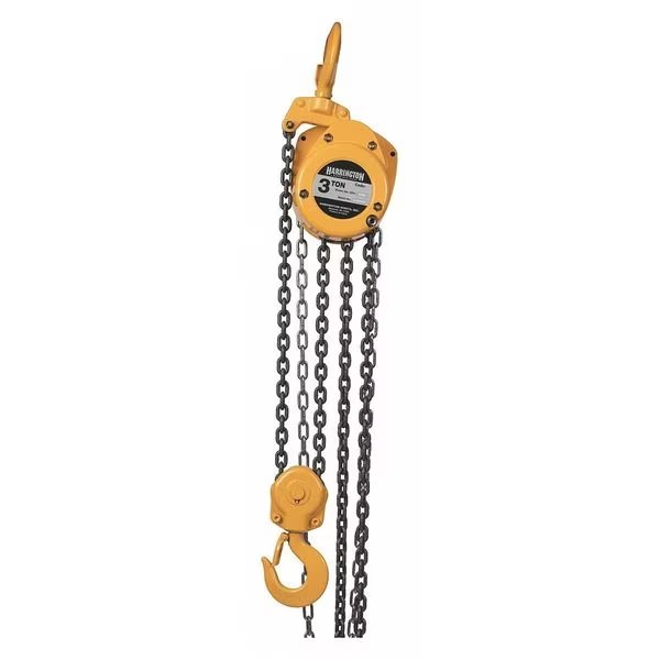 Manual Chain Hoist, 6000 lb., Lift 10 ft., Harrington, Mfr#: CF030-10
