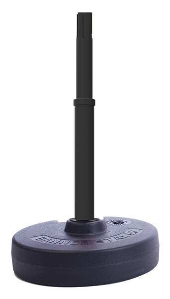 Receiver Post, Black, 16 in. dia, Banner Stakes, Mfr#: PL4105