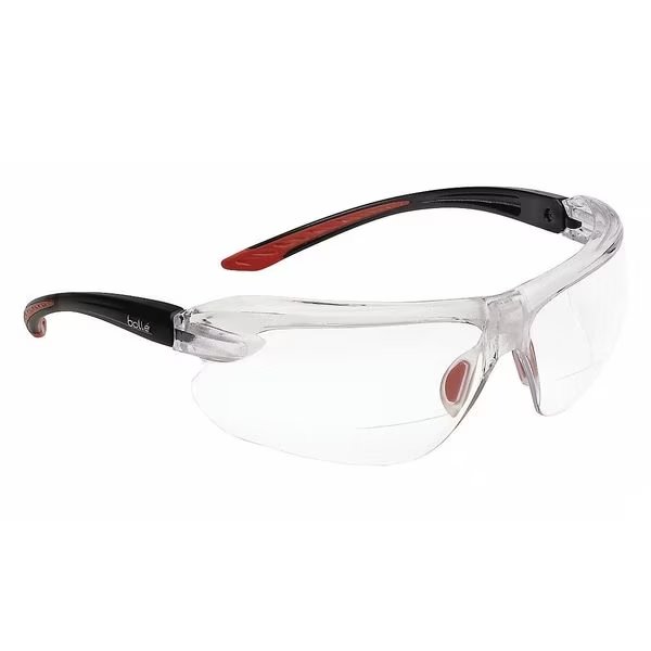 Safety Reader Glasses, +2.0 Diopter, Clear, Bolle Safety, Mfr#: 40188