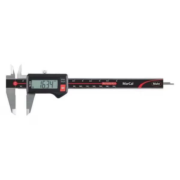 Digital Caliper, Up to 6in.Range, w/Output, Mahr, Mfr#: 4103012