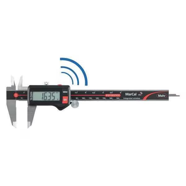 Digital Caliper, 0.0005 in. Res., DIN862, Mahr, Mfr#: 4103303