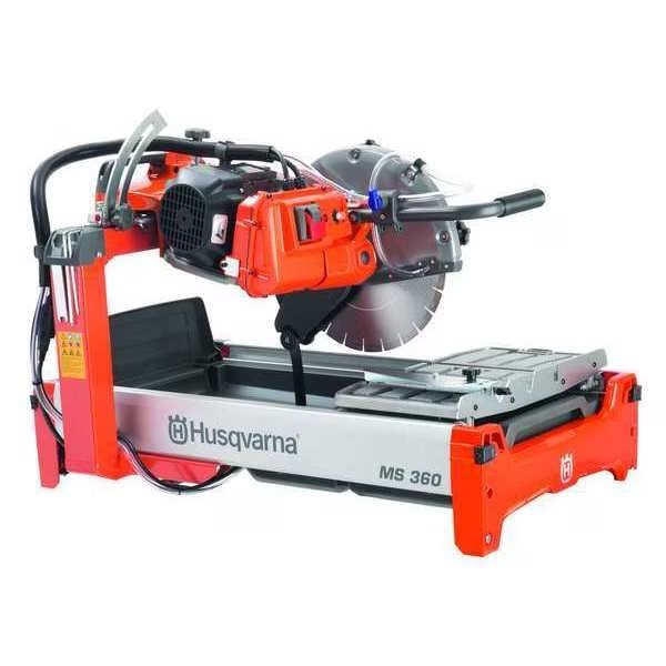 Masonry Saw, 1.5 HP, Wet, 132 lb., 115V, Husqvarna, Mfr#: 967285201