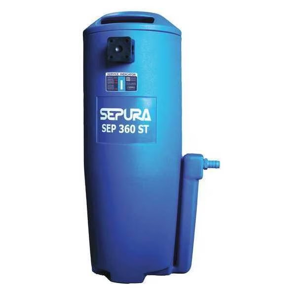 Oil Water Separator, 360 SCFM Max, Nano Sepura, Mfr#: SEP360ST