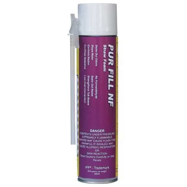 Multipurpose/Construction Spray Foam Sealant, 24 oz, Aerosol Can, Yellow, 2 Component, Todol, Mfr#: NF01