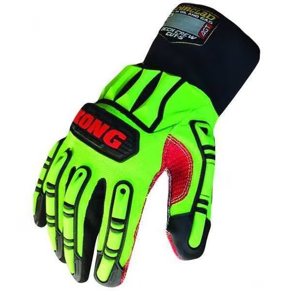 Medium Green Neoprene Slip-On Cuff Impact Gloves, Kong, Mfr#: KDC5-03-M