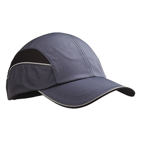 Bump Cap, Long Brim Baseball, Inner ABS Polymer, Outer Nylon, Hook-and-Loop Suspension, Navy, Surflex, Mfr#: SCARAP5NVY