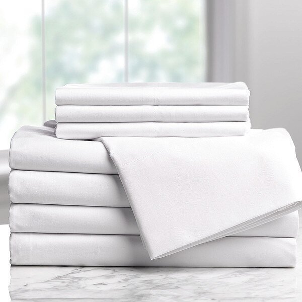 Pillow Case, Standard, 44 in. W, PK12, Martex, Mfr#: 1A29681