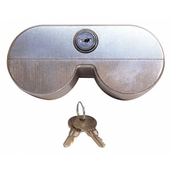 Air Brake Lock, Keyed Alike Double Knob, Jendyk, Mfr#: YOKEMK4-KA