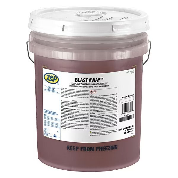 Degreaser, 5 Gal Drum, Liquid, Red, Zep, Mfr#: 37935