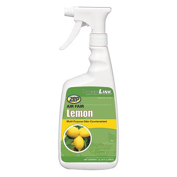 Odor Eliminator, Spray Bottle, PK12, Zep, Mfr#: 162101
