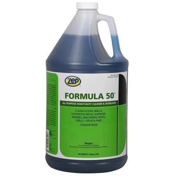 Degreaser, 1 Gal Pail, Liquid, Blue-Green, 4 PK, Zep, Mfr#: 085924