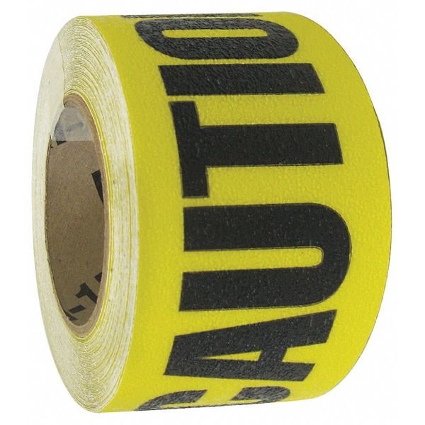 Anti-Slip Tape, Solid, 3" W, 46 Grit, Wooster Products, Mfr#: MWYS0360R