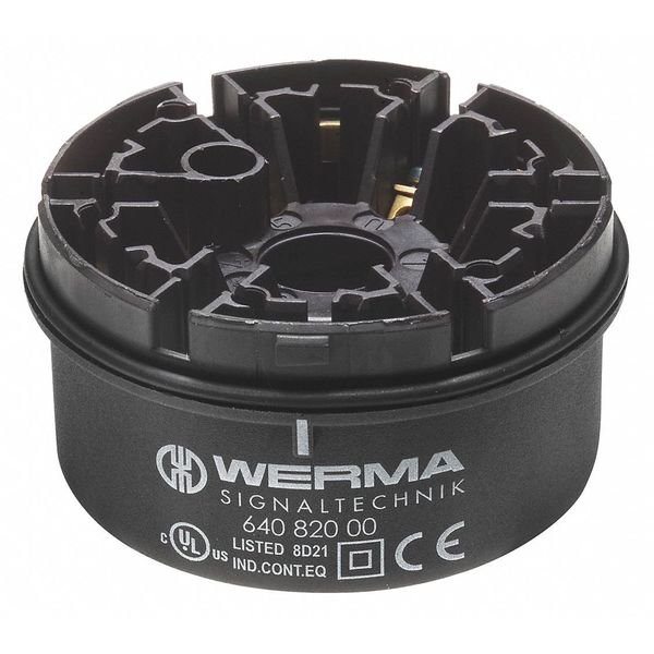 Terminal Element, 70mm dia., 1-43/64" H, Werma, Mfr#: 64082000