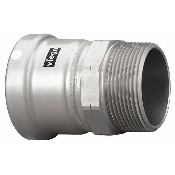Viega MegaPress XL adapter, 3" x 3", Viega, Mfr#: 26645