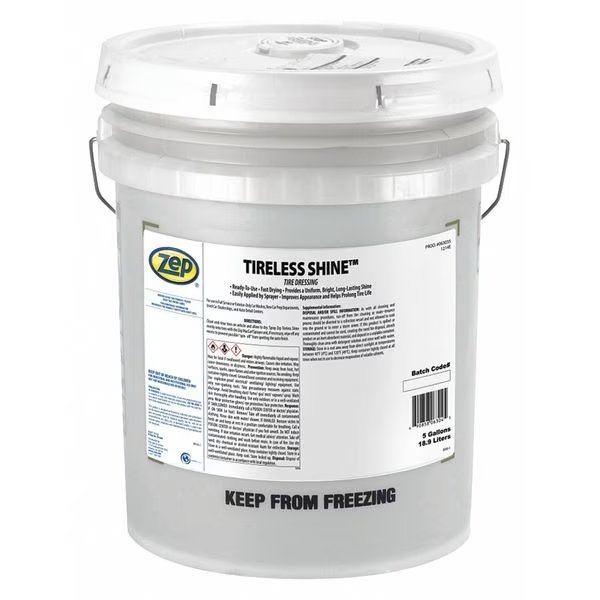 Tire Dressing, Liquid, Pail, Zep, Mfr#: 63035