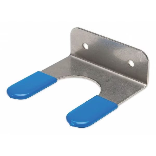 Wall Bracket, Silver, SS, 1" H x 3" W, Best Sanitizers, Mfr#: USP10153