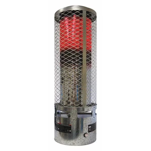 Radiant Portable Gas Heater, Natural Gas, 250,000 BtuH, 14 11/16 in Wx, Dyna-Glo, Mfr#: RA250NGDGD