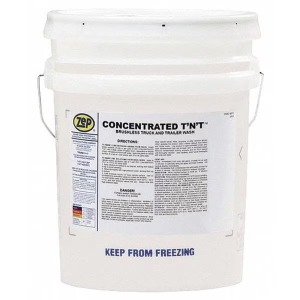 Truck And Trailer Wash Brushless Wash Concentrate, Pail, 5 gal, Liquid, Zep, Mfr#: 38735