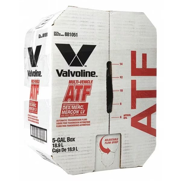 Automatic Transmission Fluid, 5 gal. Size, Valvoline, Mfr#: 881051