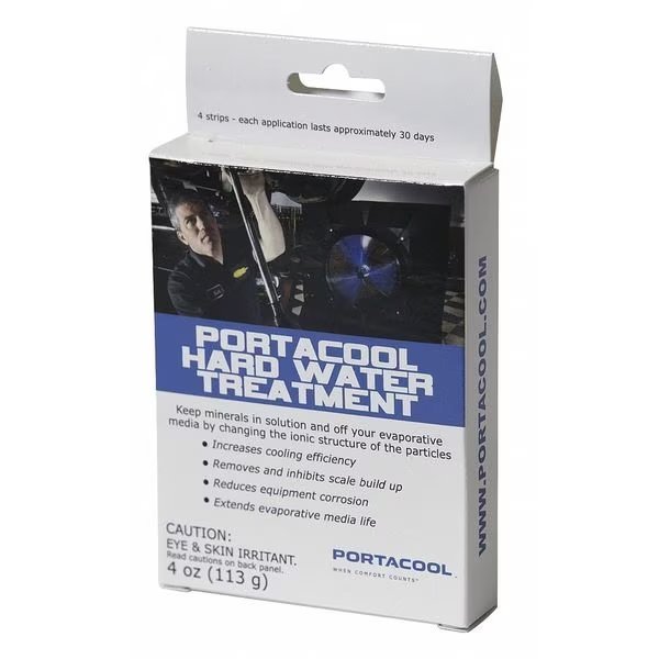 Hard Water Treatment With 4 Strips, Portacool, Mfr#: PARPACHWTB00