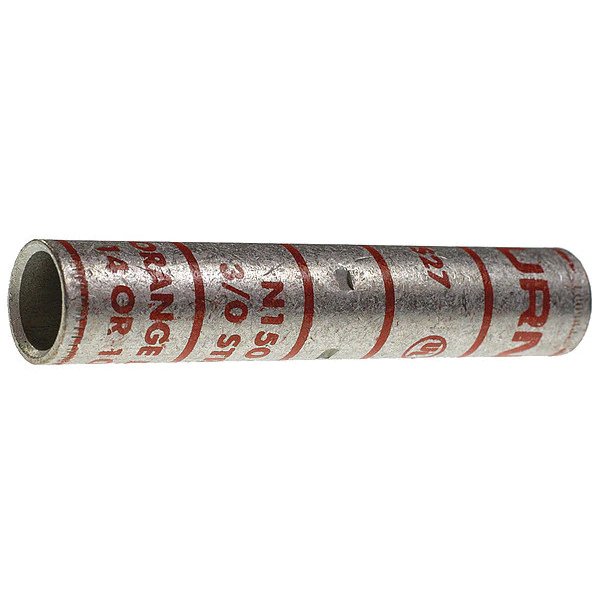 Long-Barrel Splice, 3/0 AWG Wire Gauge, Burndy, Mfr#: YS27