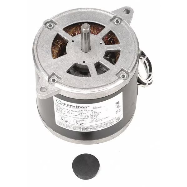 Oil Burner Motor, 1/6 HP, 3450 rpm, 115V, Marathon Motors, Mfr#: 048S34S2005