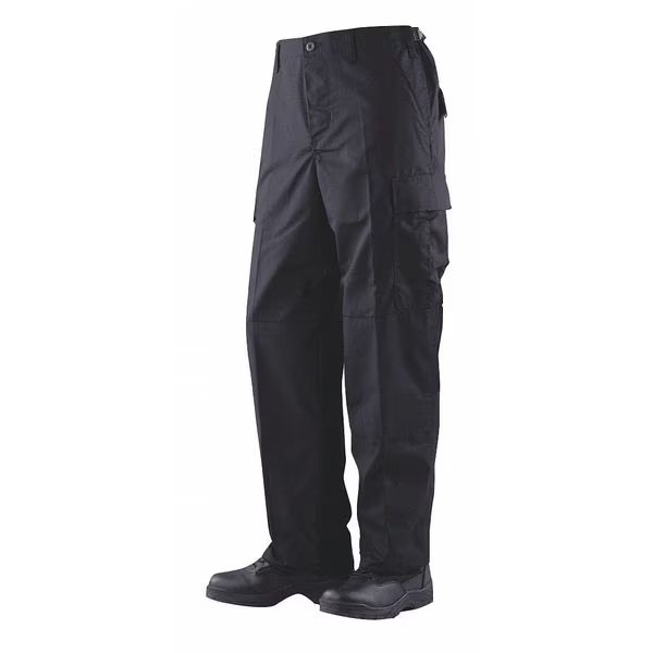BDU Trouser, L, Black, Tru-Spec, Mfr#: 1523