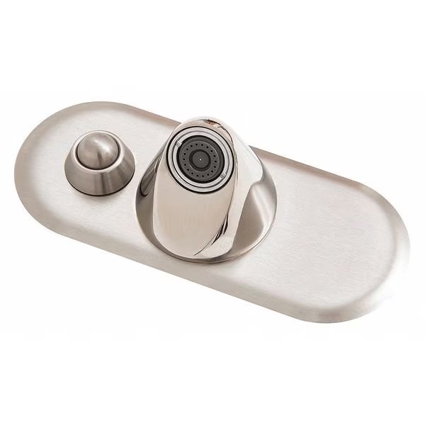 Metering 4" Mount, 3 Hole Ligature Resistant Bathroom Faucet, Bestcare, Mfr#: WH3376