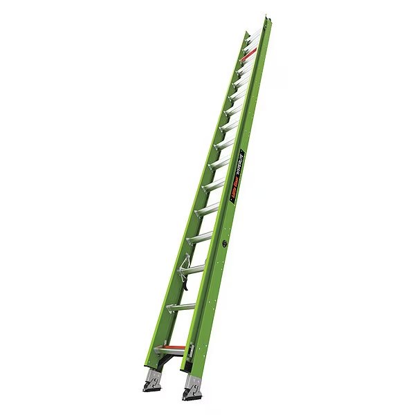 32 ft Fiberglass Extension Ladder, 375 lb Load Capacity, Little Giant Ladders, Mfr#: 17932
