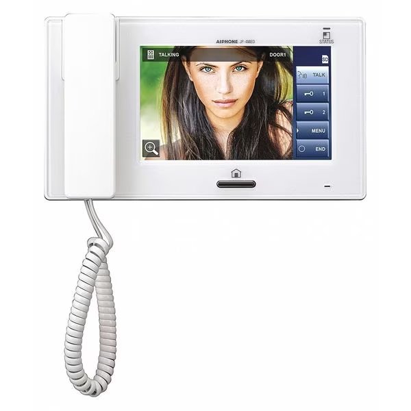 Master Station, 10-1/16" W x 5-51/64" H, Aiphone, Mfr#: JP-4MED