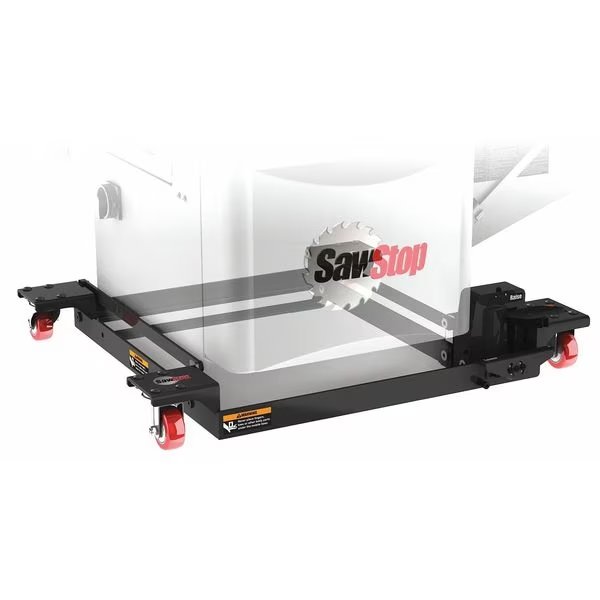 Saw Mobile Base, 30 in. L, 8 in. H, Sawstop, Mfr#: MB-IND-000