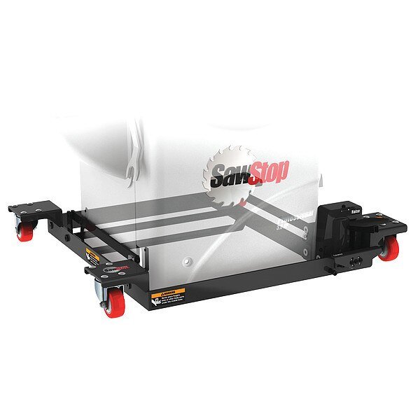 Saw Mobile Base, 30 in. L, 8 in. H, Sawstop, Mfr#: MB-PCS-IND