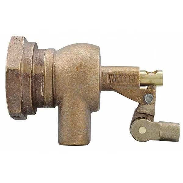 Float Valve, 2 In, Bronze, Pipe Mount, Watts, Mfr#: 2000