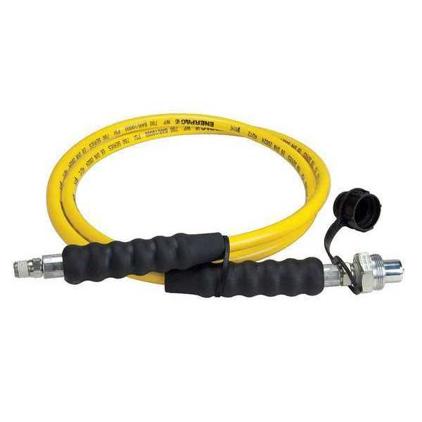 HC7206Q, 6 ft., Thermo-Plastic High Pressure Hydraulic Hose, .25 in. Internal Diameter, Enerpac, Mfr#: HC7206Q