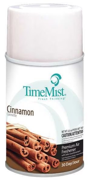 Air Freshener Refill, 6.6oz, Cinnamon, PK12, Timemist, Mfr#: 1042746