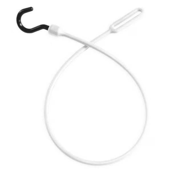 Bungee Cord, White, 30 in. L, 1-1/2 in. W, The Better Bungee, Mfr#: BBC30NW