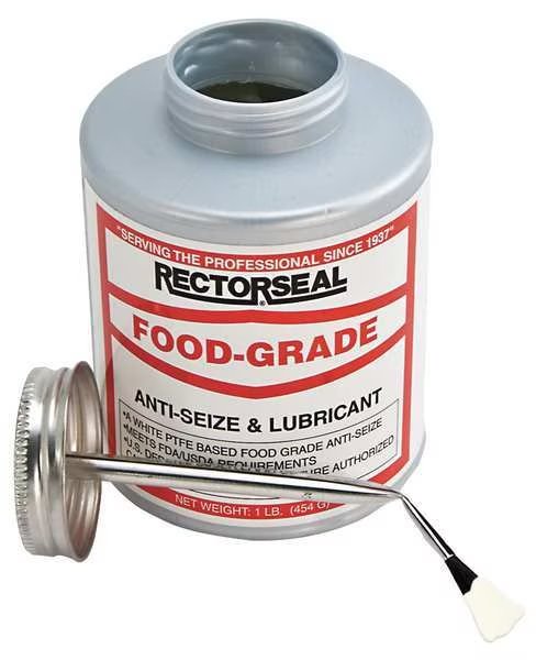 Anti Sieze Compound, H1 Food, 16 oz., Rectorseal, Mfr#: 73931